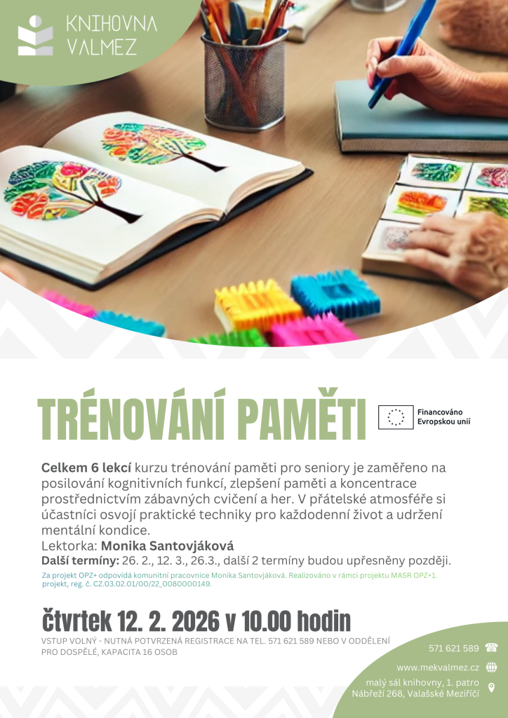 Trénování paměti pro seniory 